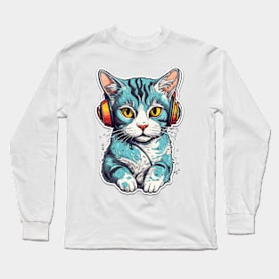 Tabby Grooves Long Sleeve T-Shirt